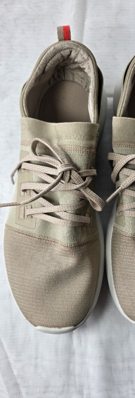 Under Armour Men's Knit Lace-Up Sneakers - Light Tan